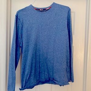 Robert Graham Blue long sleeve light sweater